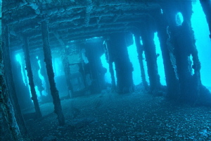 Inside the wreck (HDR) by Matthew Fischbach 